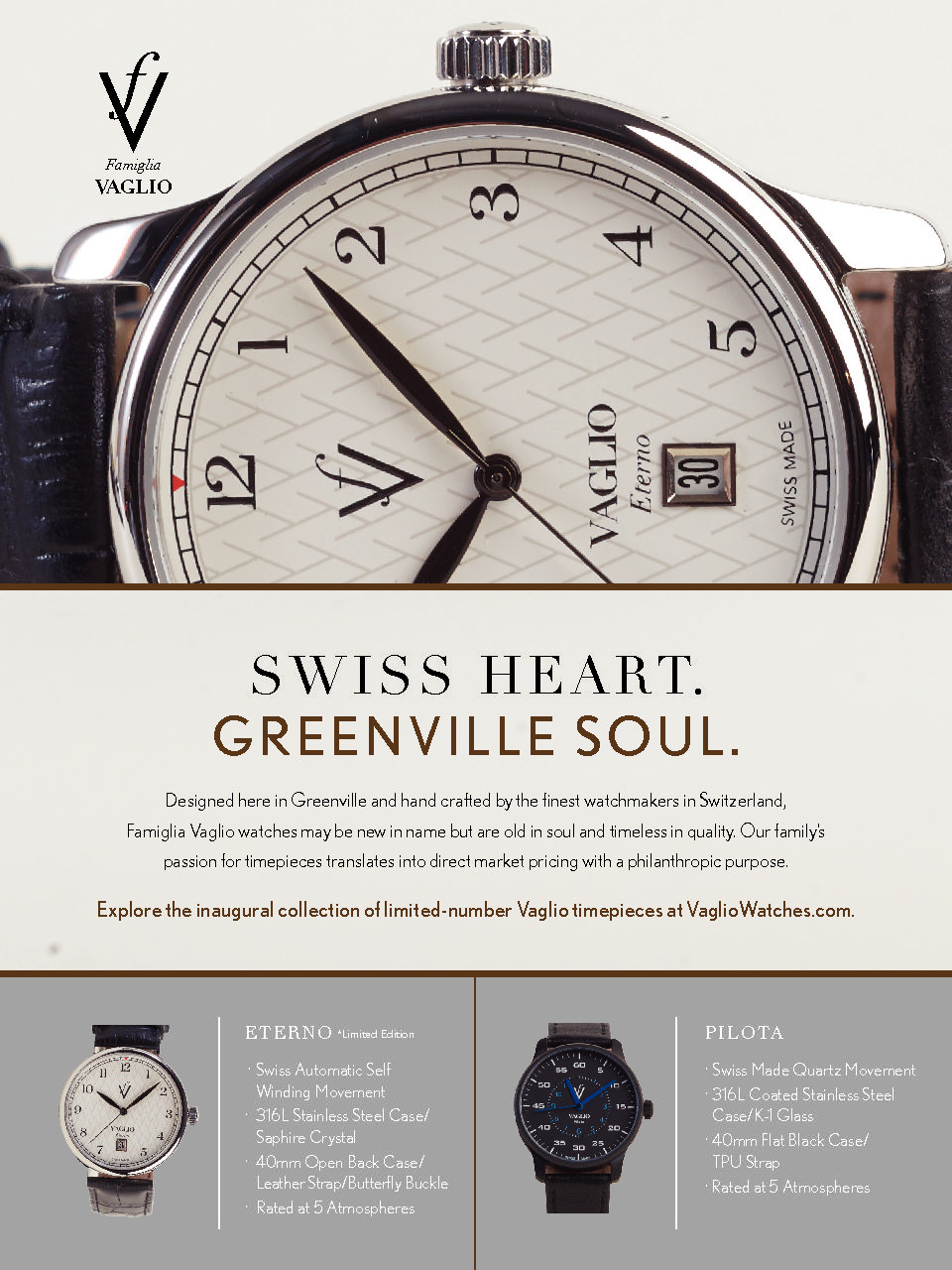 VAGLIO_TALK Ad_Full Page