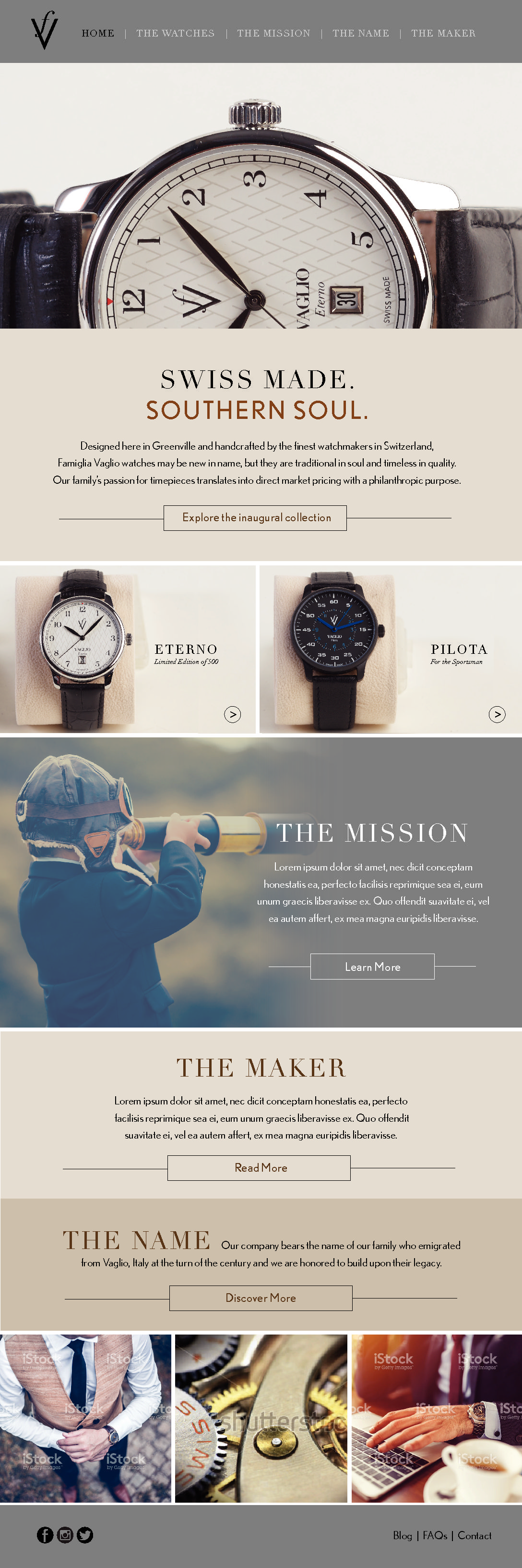 VALGIO_Website Template_Homepage